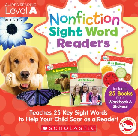 Nonfiction Sight Word Readers Set A-D学乐现实应用常见词分级系列 